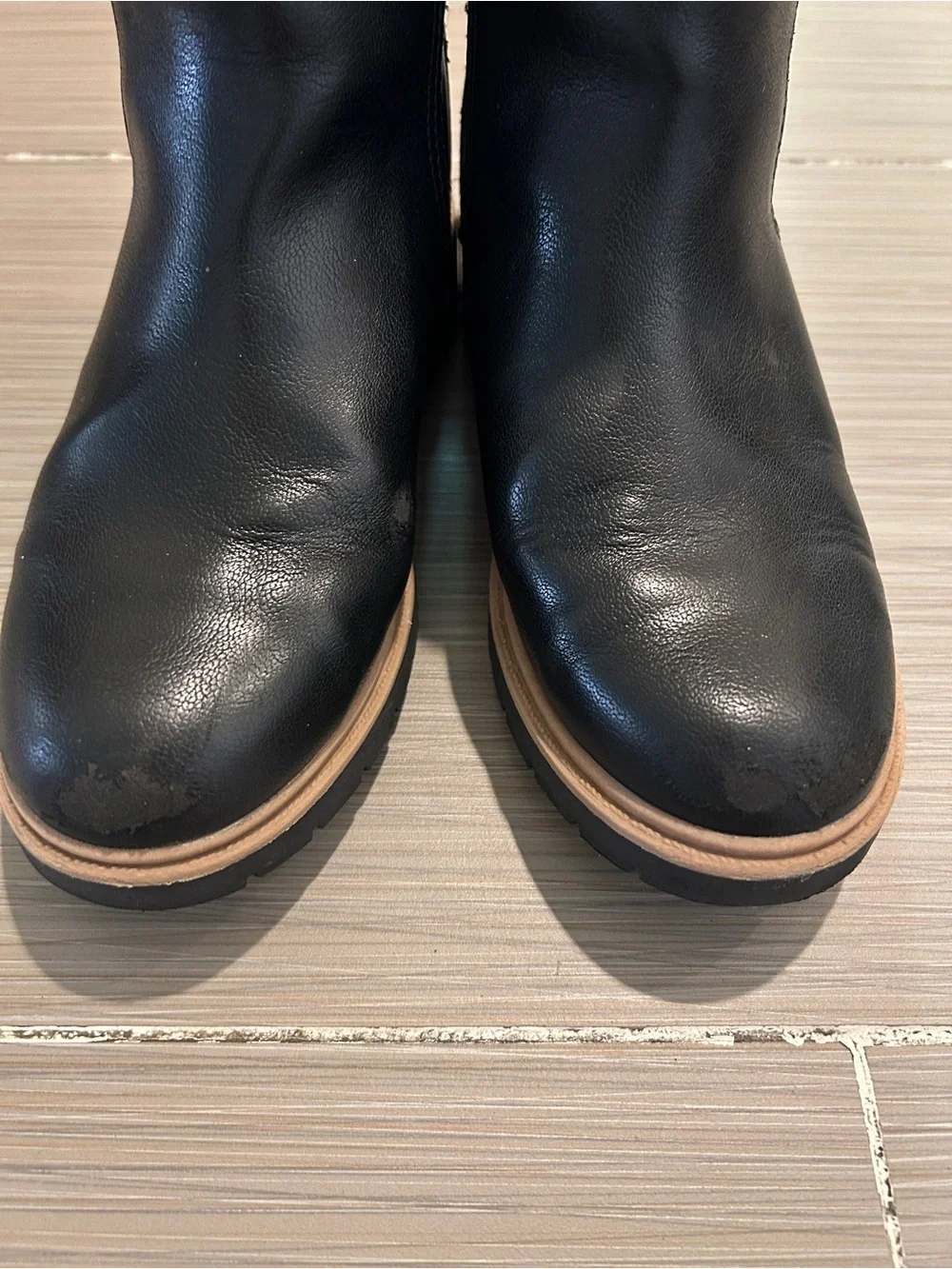 Kid’s Laurel Black Leather Boots - Classic Chelsea Style